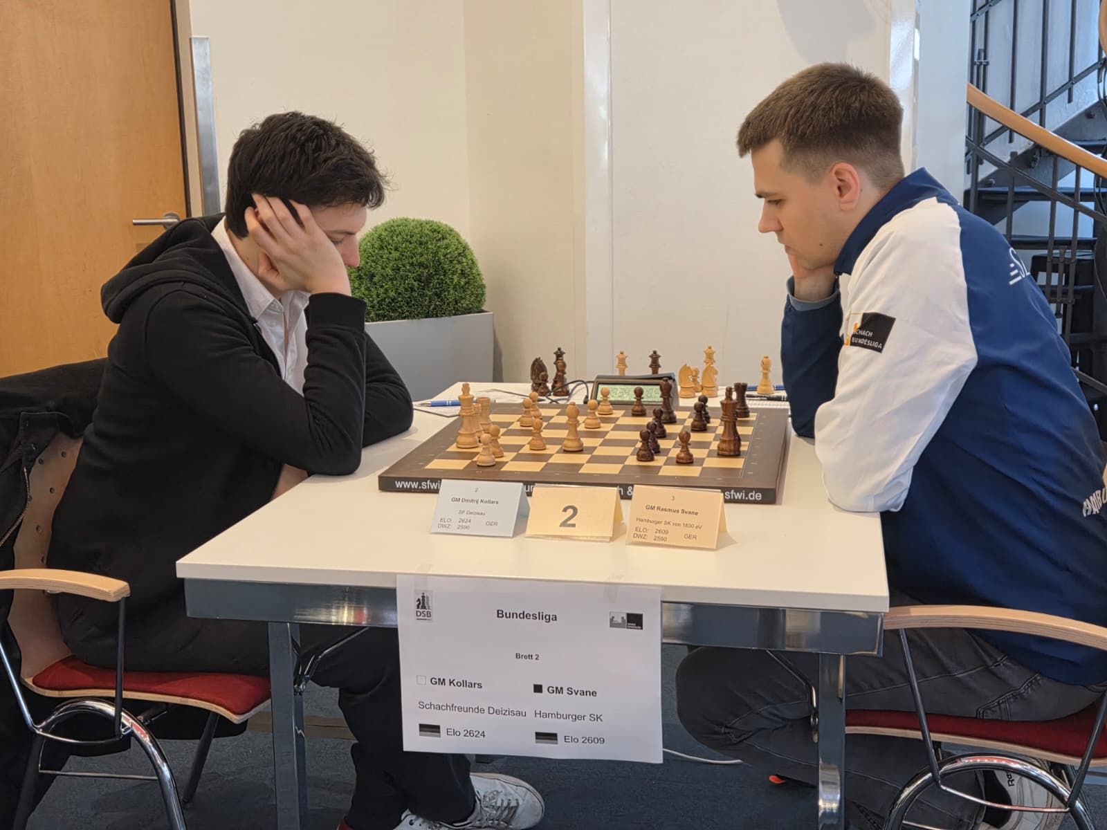6. Spieltag: Aufeinandertreffen der deutschen Topspieler in Hamburg ...