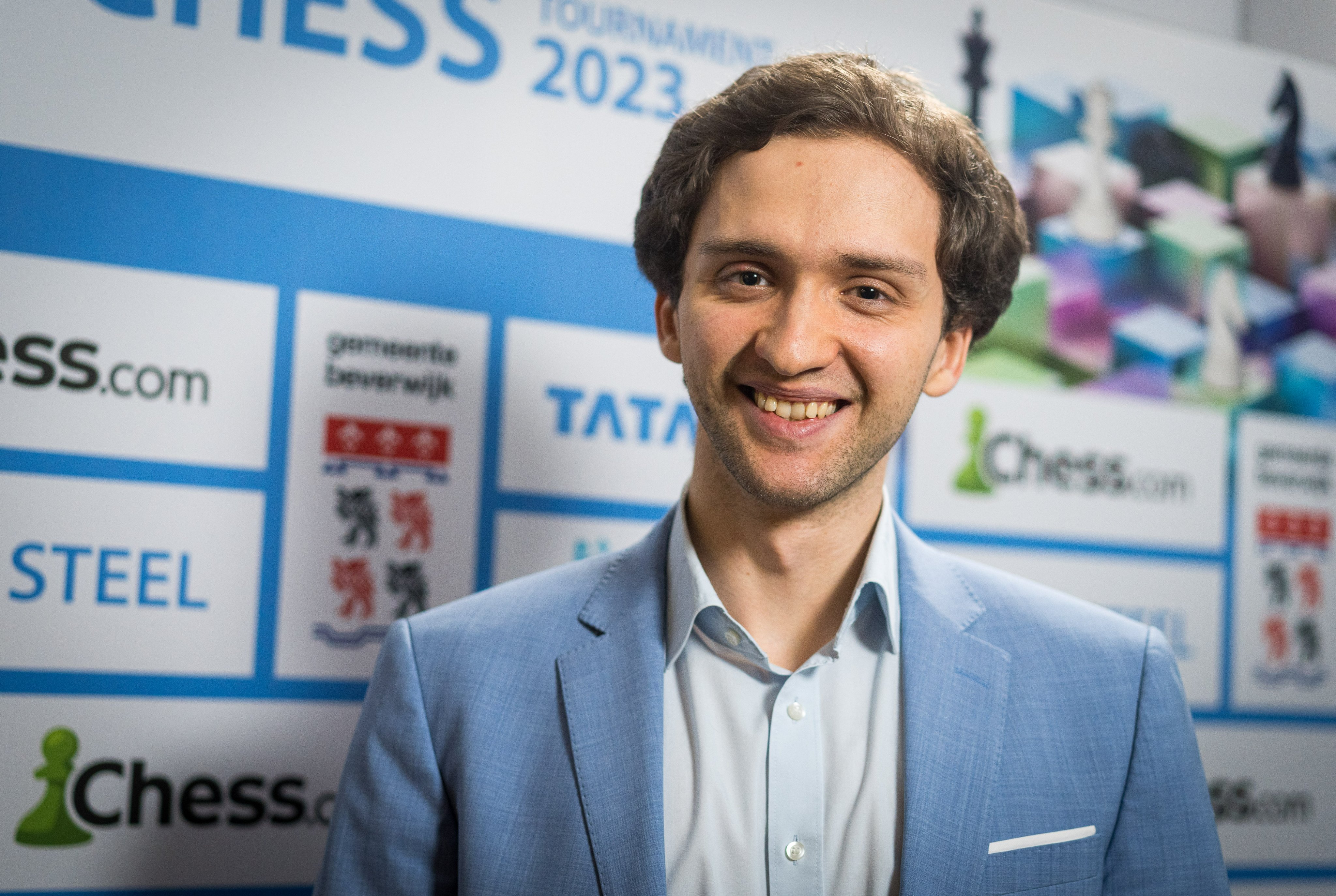 Nach seinem Turniersieg in Wijk an Zee sitzt Alexander Donchenko jetzt voraussichtlich auf Seiten Baden-Badens wieder in der Bundesliga am Brett. | Foto: Jurriaan Hoefsmit/Tata Steel Chess