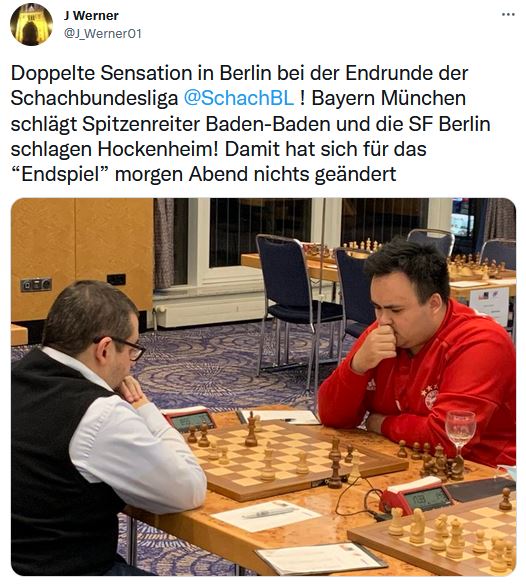 Jan Werner, Vorsitzender des Aufsteigers Düsseldorfer SK, begleitet die Endrunde in Berlin auch auf Twitter.