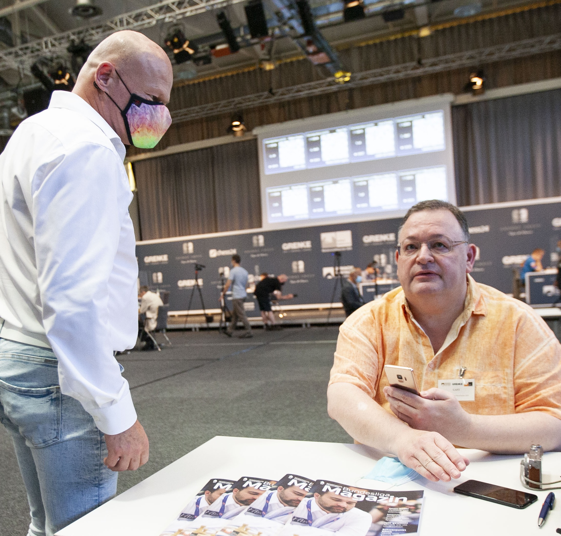 Stefan Spiegel berichtet aus Berlin. | Foto: SC Viernheim